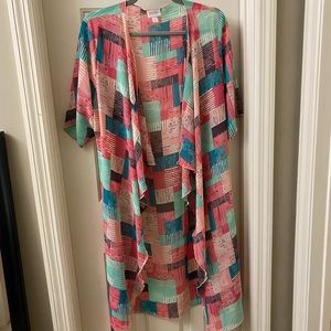 Lularoe Shirley Open Kimono Style